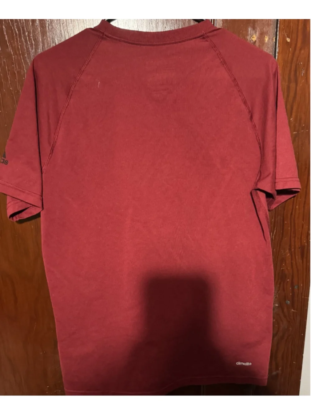 UMass Amherst Minutemen Adidas S/S T-shirt Men M Red